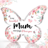 Mum Butterfly Acrylic Plaque